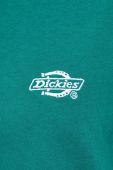 Бавовняний лонгслів Dickies колір зелений