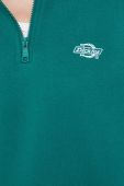 Кофта Dickies жіноча колір зелений однотонна (3519697)
