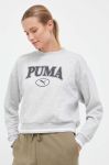 Кофта Puma жіноча колір сірий з принтом Кофта Puma жіноча колір сірий з принтом
