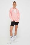 Кофта Puma жіноча колір рожевий з капюшоном з принтом (3441494) Кофта Puma жіноча колір рожевий з капюшоном з принтом (3441494)