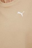 Кофта Puma жіноча колір бежевий однотонна (3436946)