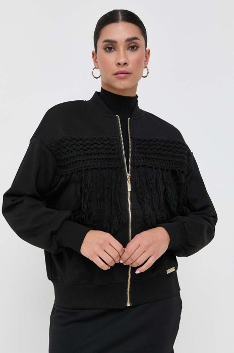 Кофта Twinset жіноча колір чорний однотонна (3473322)