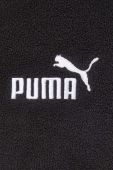 Кофта Puma жіноча колір чорний з капюшоном з принтом (3653450)
