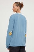 Кофта Vans жіноча  з аплікацією колір блакитний