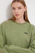 Кофта Vans жіноча колір зелений з аплікацією (3522907)
