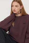 Кофта Vans жіноча колір бордовий з аплікацією