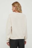 Бавовняна кофта Pepe Jeans CARA жіноча колір бежевий з аплікацією