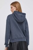 Кофта Pepe Jeans Nanette жіноча колір синій з капюшоном з аплікацією