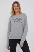 Кофта Pepe Jeans Vella жіноча колір сірий з аплікацією