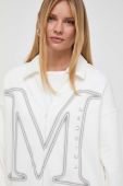 Кофта Max Mara Leisure жіноча колір бежевий з принтом (3597353)