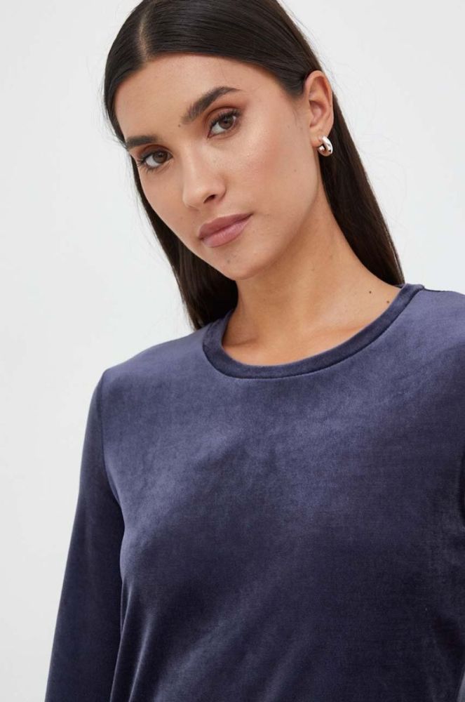 Лонгслів Max Mara Leisure колір синій фото 4