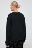 Бавовняна кофта Pinko жіноча колір чорний однотонна (3582031)
