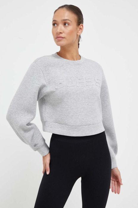 Кофта Guess жіноча колір сірий меланж (3496001)