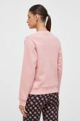Кофта Guess жіноча колір рожевий з принтом (3590699)