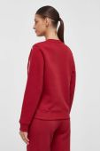 Кофта Guess жіноча колір бордовий з принтом (3590694)