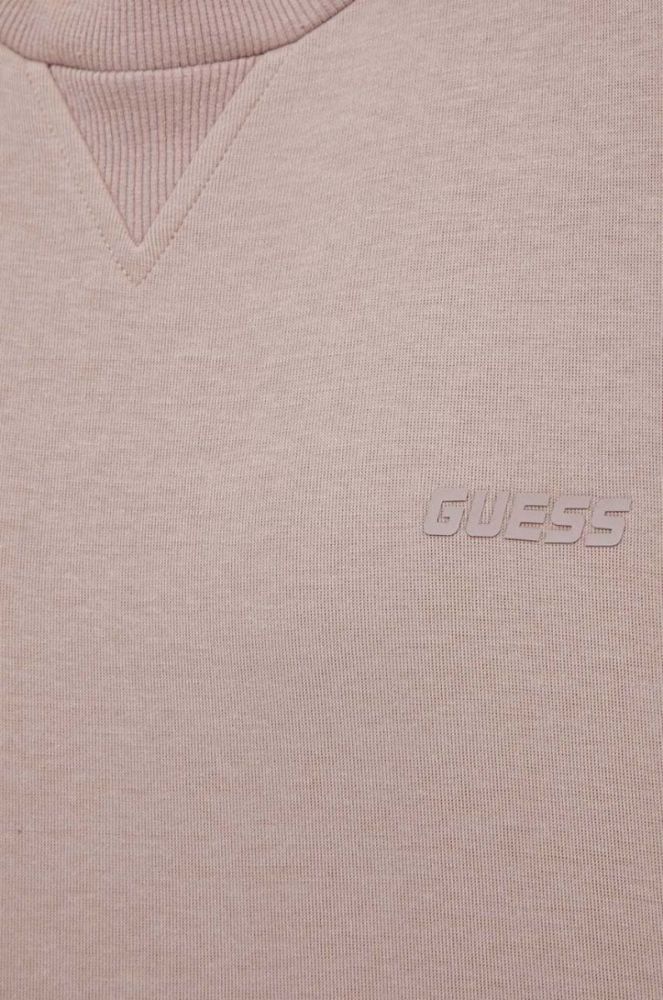 Кофта Guess жіноча колір рожевий з аплікацією (3553574) фото 5