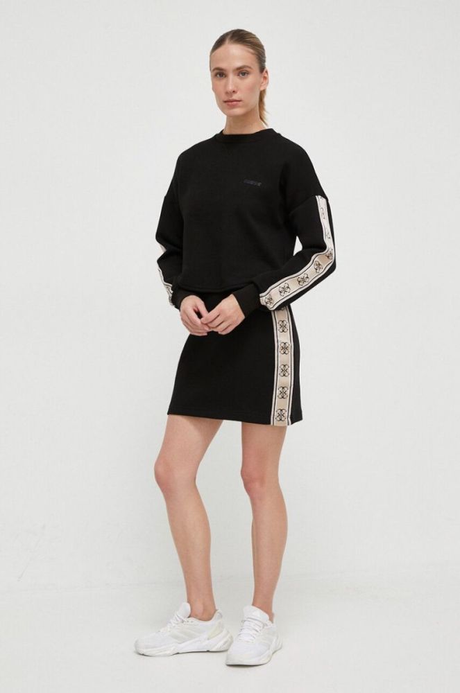 Кофта Guess жіноча колір чорний з аплікацією (3553584) фото 2