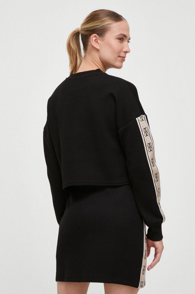 Кофта Guess жіноча колір чорний з аплікацією (3553584) фото 3