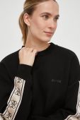 Кофта Guess жіноча колір чорний з аплікацією (3553584)