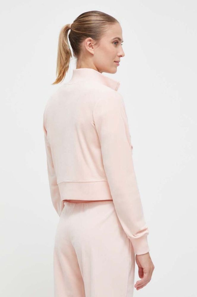 Кофта Guess жіноча колір рожевий з аплікацією (3585118) фото 3