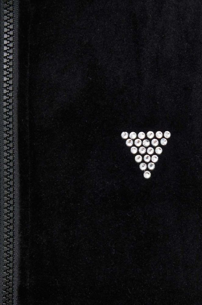 Кофта Guess жіноча колір чорний з аплікацією (3585127) фото 5