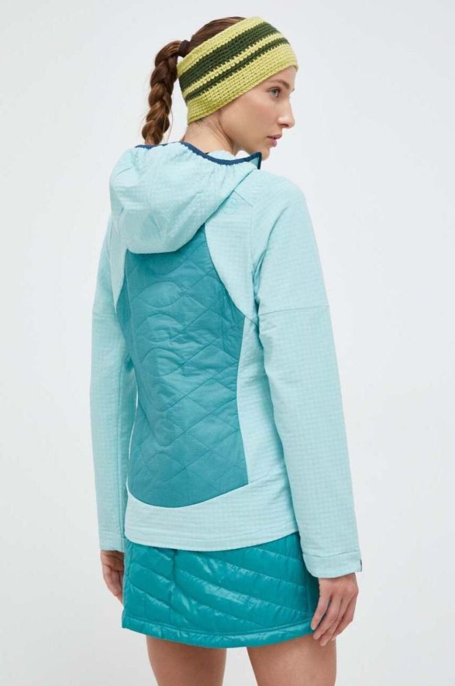 Спортивна куртка LA Sportiva Kap Hybrid Hoody колір зелений фото 3