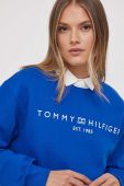 Кофта Tommy Hilfiger жіноча  з принтом колір блакитний (3465816)
