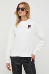 Кофта Tommy Hilfiger жіноча колір білий з аплікацією (3605332)