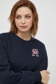 Кофта Tommy Hilfiger жіноча колір синій з аплікацією (3605322)