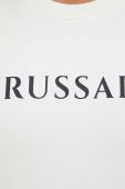 Кофта Trussardi жіноча колір бежевий з принтом