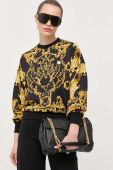 Кофта PLEIN SPORT жіноча колір чорний візерунок