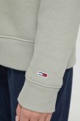 Кофта Tommy Jeans жіноча колір зелений з аплікацією (3577360)