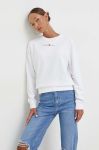 Кофта Tommy Jeans жіноча колір білий з аплікацією (3590728) Кофта Tommy Jeans жіноча колір білий з аплікацією (3590728)