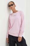 Кофта Tommy Jeans жіноча колір рожевий з аплікацією Кофта Tommy Jeans жіноча колір рожевий з аплікацією