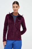 Спортивна кофта Montane Protium XPD колір фіолетовий з капюшоном однотонна