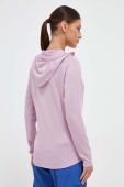 Спортивна кофта Montane Protium Lite колір рожевий з капюшоном однотонна