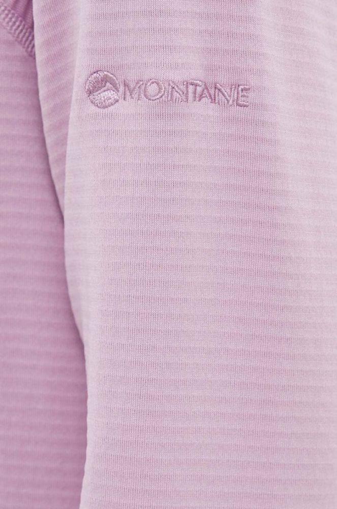 Спортивна кофта Montane Protium Lite колір рожевий з капюшоном однотонна фото 5
