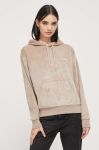 Кофта Superdry жіноча колір бежевий з капюшоном однотонна (3601143) Кофта Superdry жіноча колір бежевий з капюшоном однотонна (3601143)