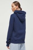 Кофта Superdry жіноча колір синій з капюшоном однотонна (3488923)