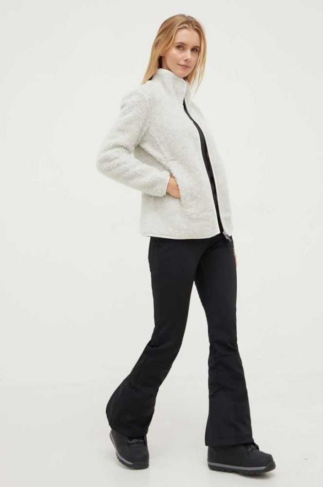 Спортивна кофта Icebreaker RealFleece High Pile колір сірий однотонна фото 2