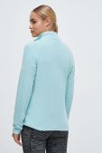Спортивна кофта Jack Wolfskin Taunus колір бірюзовий однотонна (3596230)