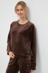 Кофта Dkny жіноча колір коричневий однотонна (3445281) Кофта Dkny жіноча колір коричневий однотонна (3445281)