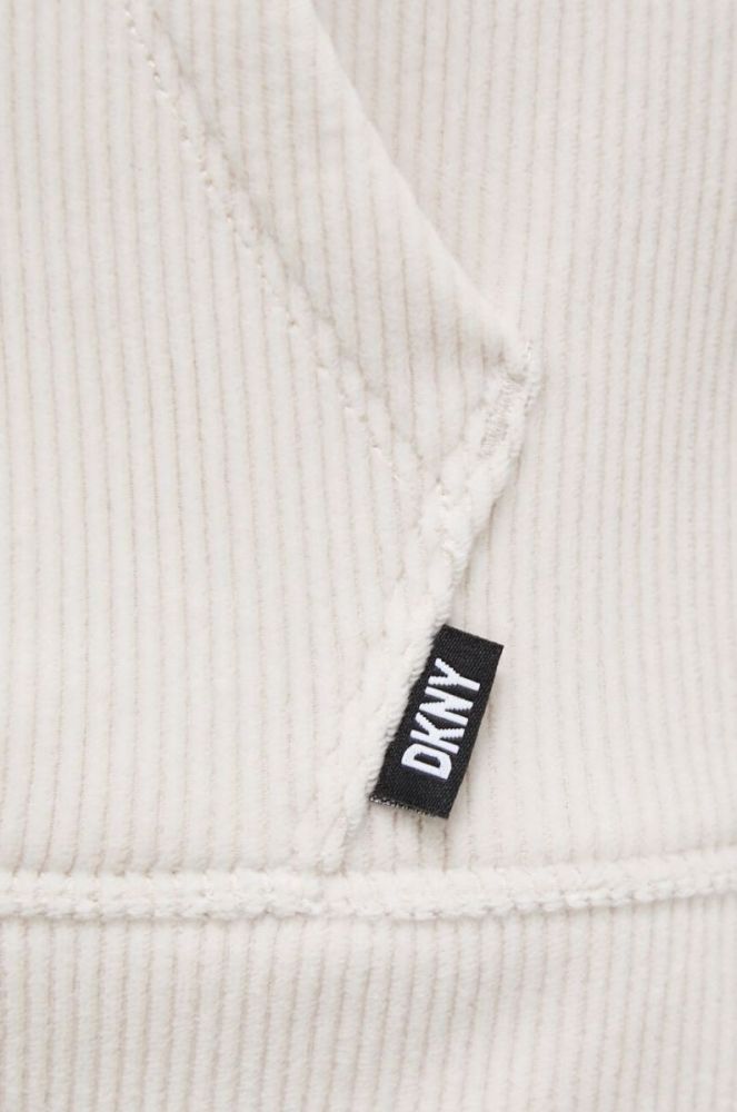 Кофта Dkny жіноча колір бежевий однотонна (3445323) фото 5