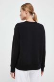 Кофта Dkny жіноча колір чорний з аплікацією (3445328)