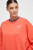 Кофта Under Armour жіноча колір помаранчевий з аплікацією