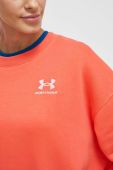 Кофта Under Armour жіноча колір помаранчевий з аплікацією