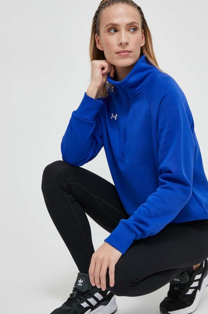 Кофта Under Armour жіноча  однотонна колір блакитний