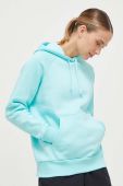 Кофта Under Armour жіноча колір бірюзовий з капюшоном однотонна