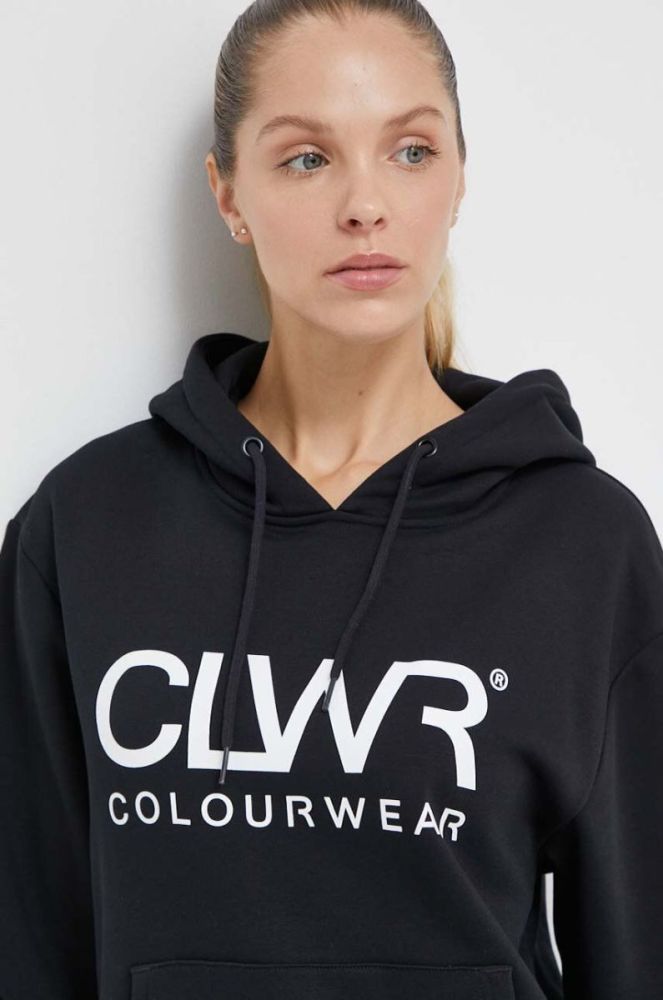Кофта Colourwear жіноча колір чорний з капюшоном однотонна (3624791) фото 4