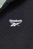 Кофта Reebok жіноча колір чорний з капюшоном однотонна (3566797)